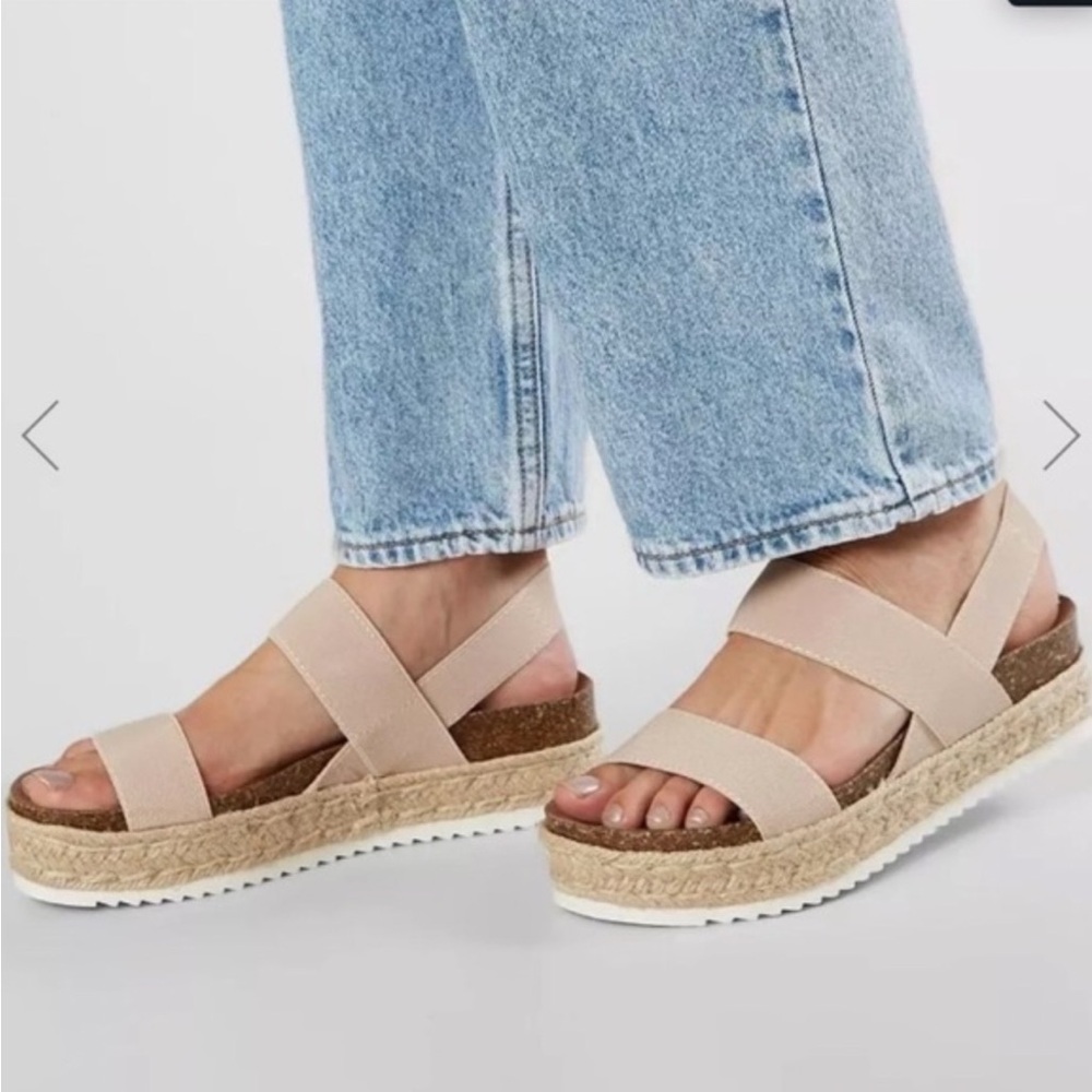 🌿 Nude Espadrille Sandals